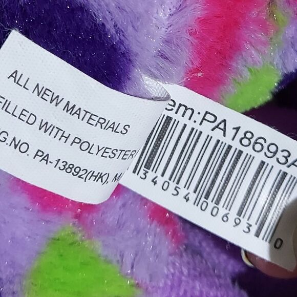 5/$25 Wishful Spotted TY unicorn plush beanie boo - Picture 6 of 6